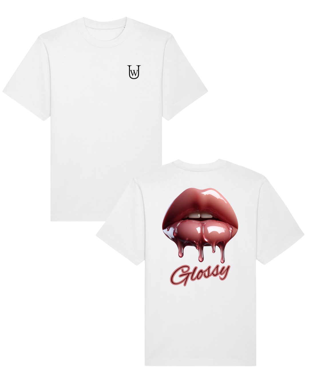 GRAFIK T-Shirt-Weiß