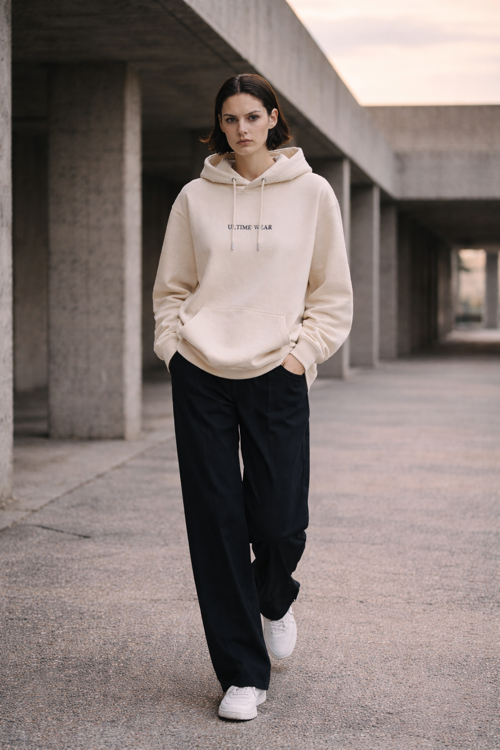 ULTIME Hoodie-Natural Raw
