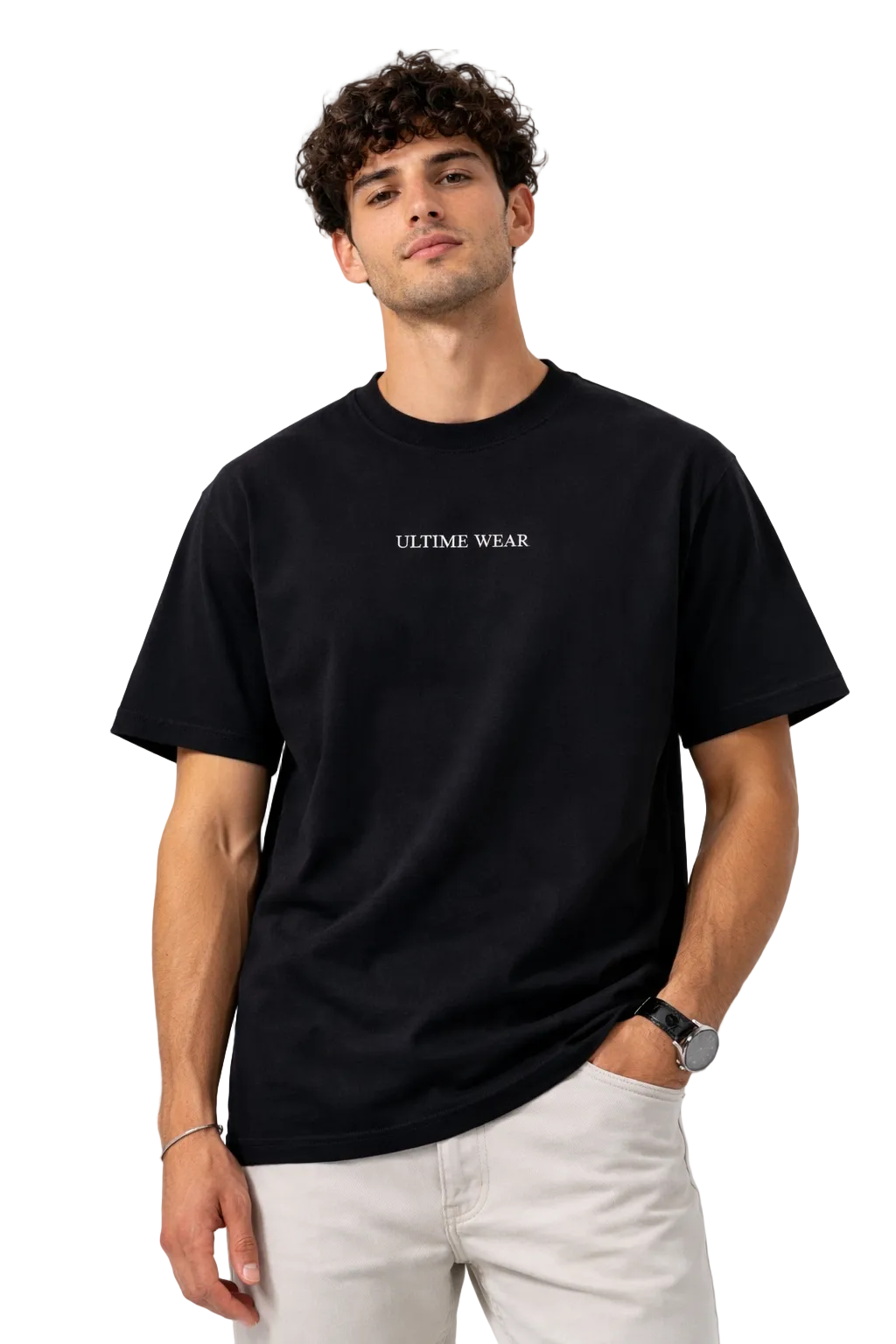 SIGNATURE t-shirt-Noir
