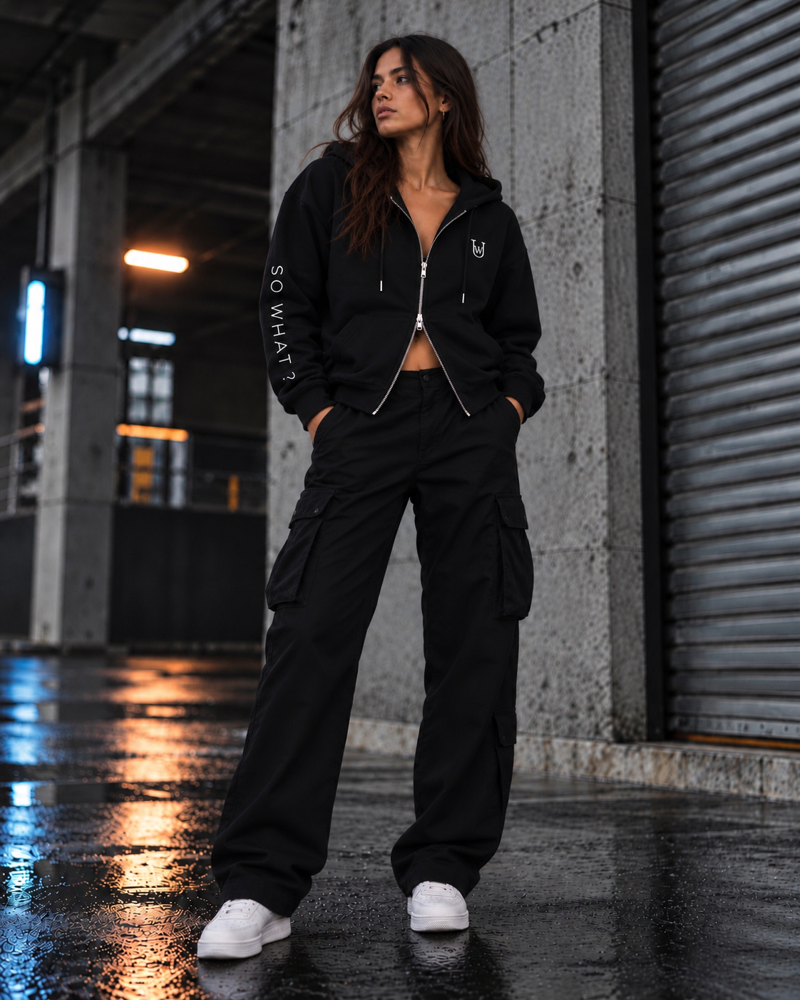 ZIP Und was ist damit? Jaquette-Noire