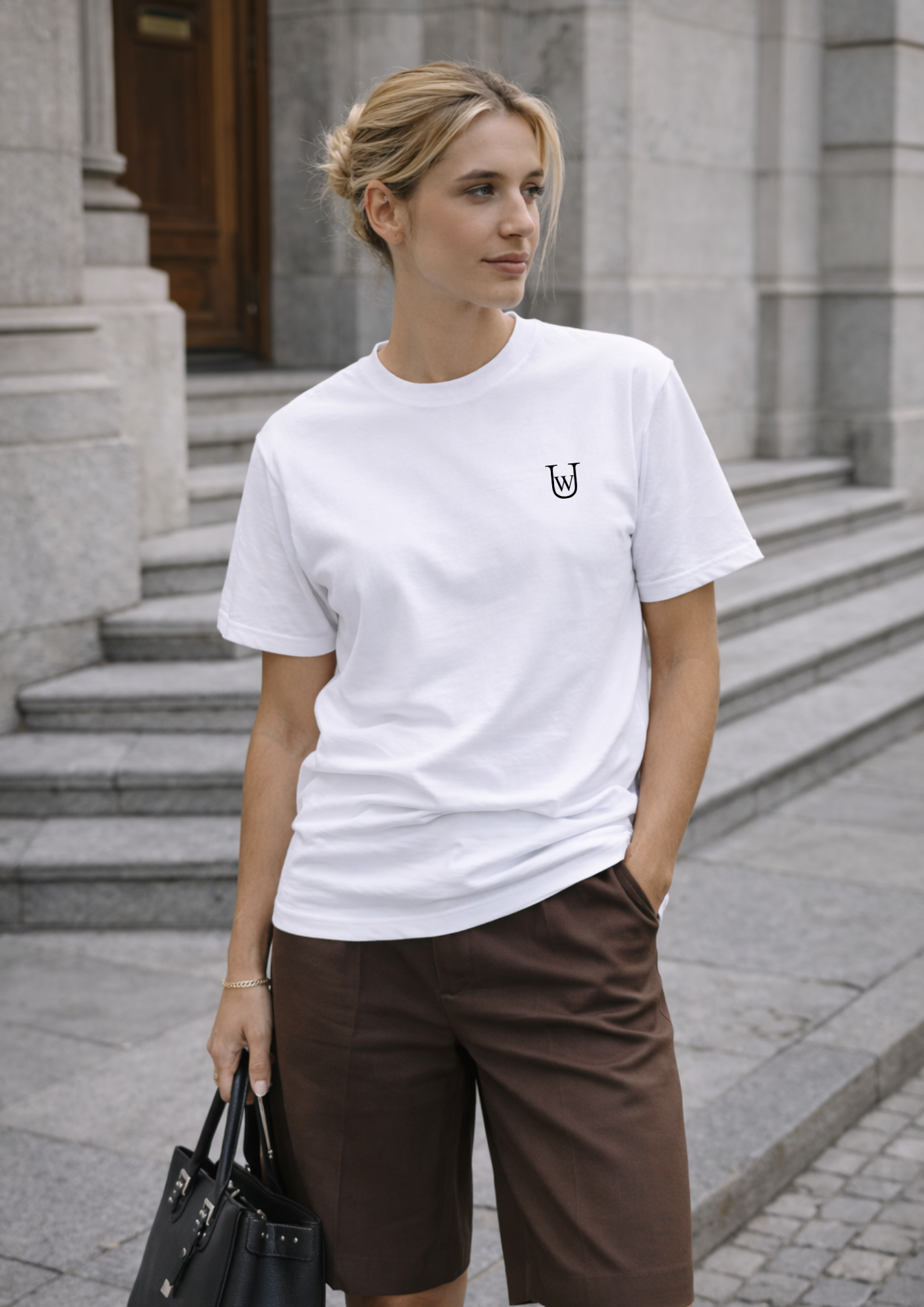 SOLO t-shirt-Blanc