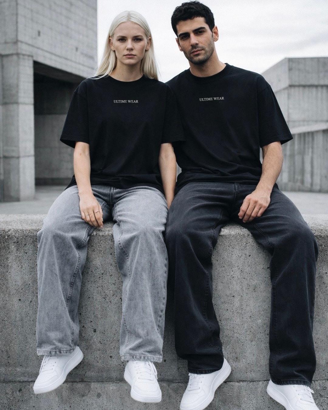 SIGNATURE t-shirt-Noir