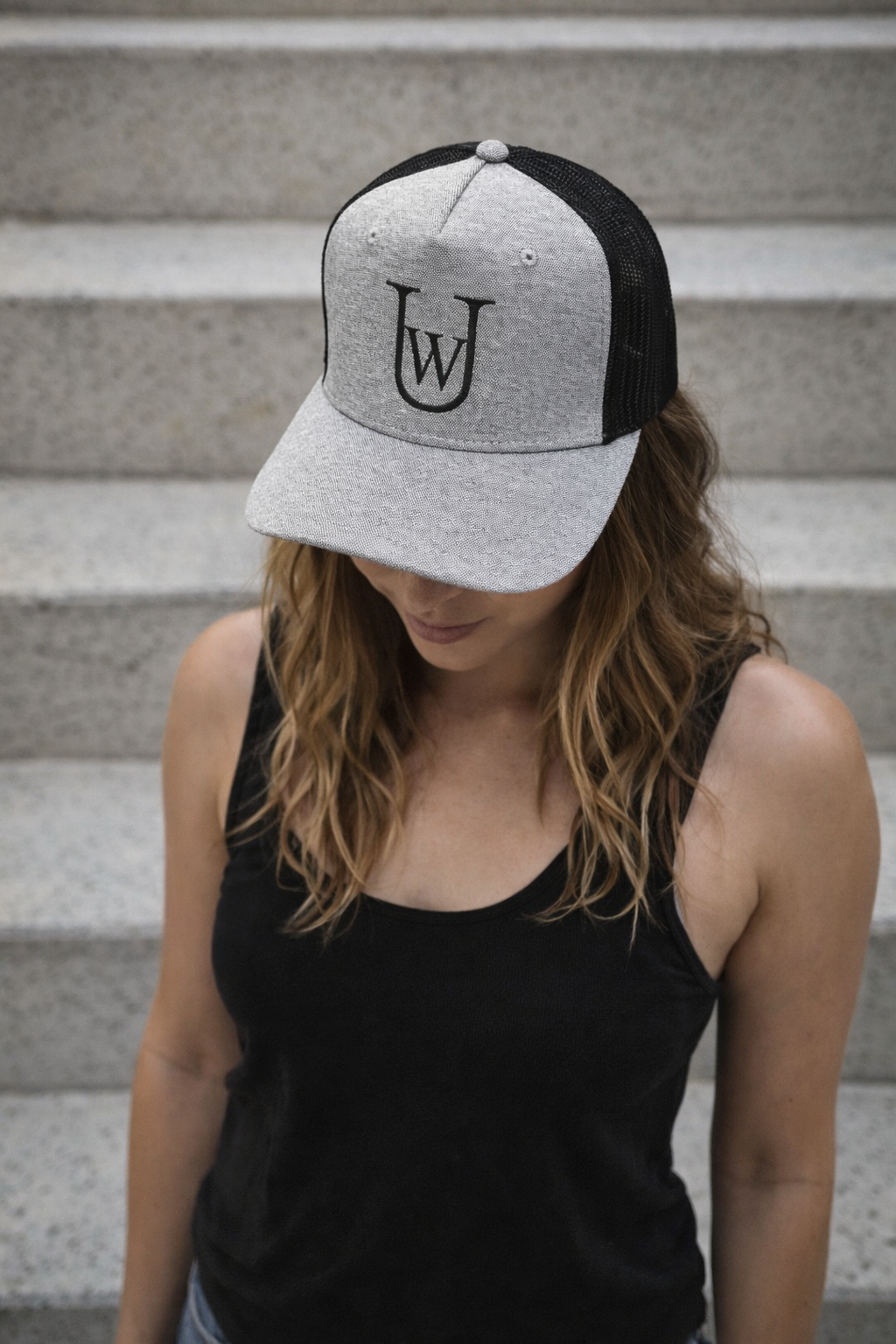 FRAME Casquette-Grise