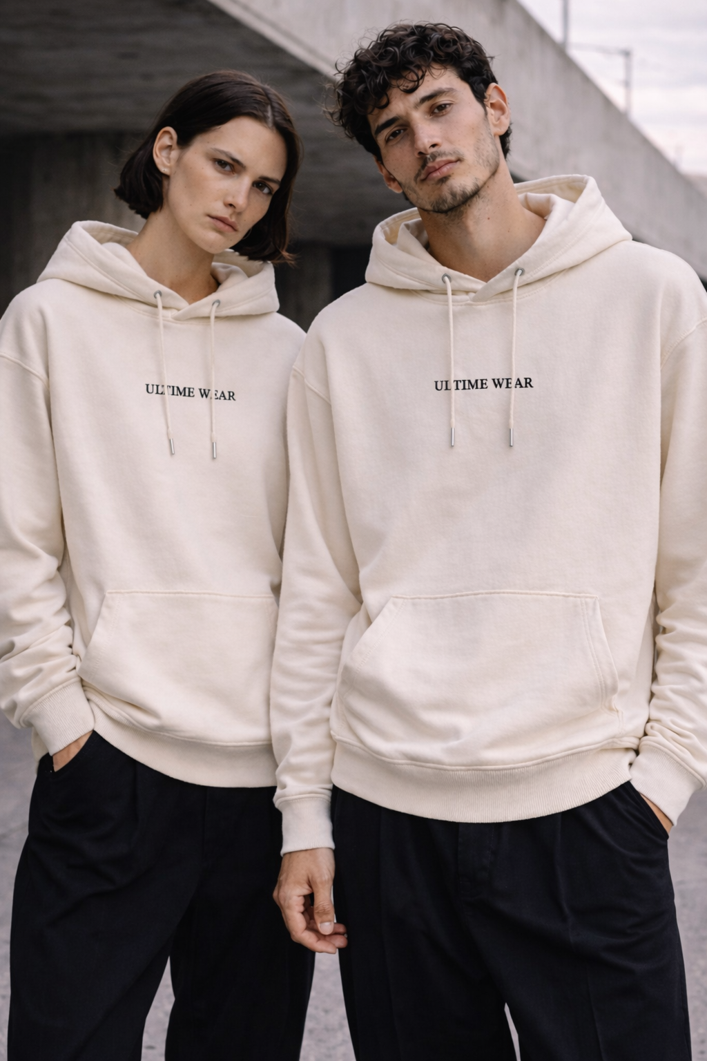 ULTIME Hoodie-Natural Raw