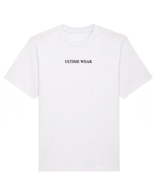 SIGNATURE t-shirt-Blanc